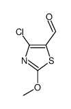 4-Chloro-2-methoxy-1,3-thiazole-5-carbaldehyde Structure