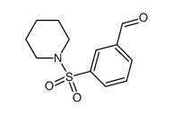 3-(piperidin-1-ylsulfonyl)benzaldehyde Structure