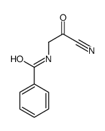 Benzamide,N-(cyanoformylmethyl)- (5CI) structure