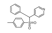 4-[(4-methylphenyl)sulfonyl-phenylmethyl]pyridine结构式