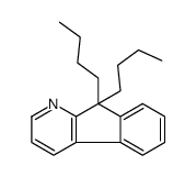 9,9-dibutylindeno[2,1-b]pyridine结构式