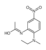 N-[2-[ethyl(methyl)amino]-5-nitrophenyl]acetamide结构式