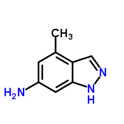 4-Methyl-1H-indazol-6-amine结构式