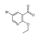 5-bromo-2-ethoxy-3-nitropyridine Structure