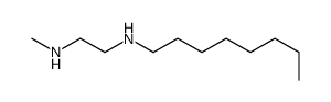 N-METHYL-N'-OCTYLETHYLENEDIAMINE Structure
