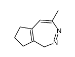 4-methyl-1,6,7,8-tetrahydrocyclopenta[d]diazepine Structure