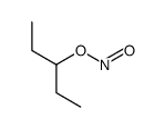 pentan-3-yl nitrite Structure