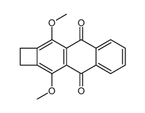 Cyclobut[b]anthracene-4,9-dione, 1,2-dihydro-3,10-dimethoxy Structure