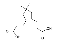 6,6-dimethylundecanedioic acid结构式