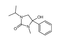 4-hydroxy-3-methyl-4-phenyl-1-propan-2-ylimidazolidin-2-one Structure
