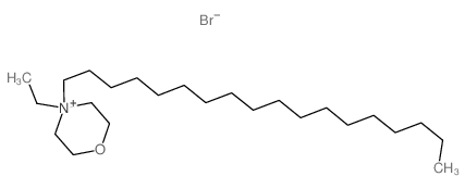 Morpholinium,4-ethyl-4-octadecyl-, bromide (1:1)结构式