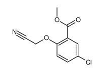 methyl 5-chloro-2-(cyanomethoxy)benzoate Structure