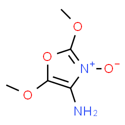 4-Oxazolamine,2,5-dimethoxy-,3-oxide Structure