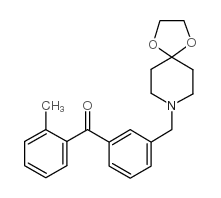 3'-[8-(1,4-二恶-8-氮杂螺[4.5]癸基)-甲基]-2-甲基苯甲酮图片