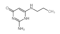 4(3H)-Pyrimidinone,2-amino-6-(propylamino)- picture