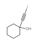 1-(2-iodoethynyl)cyclohexan-1-ol structure