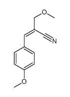 2-(METHOXYMETHYL)-3-(4-METHOXYPHENYL)ACRYLONITRILE结构式