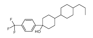 4-(4-propylcyclohexyl)-1-[4-(trifluoromethyl)phenyl]cyclohexan-1-ol Structure