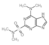 9H-Purine-2-sulfonamide,6-(dimethylamino)-N,N-dimethyl- picture