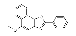 5-methoxy-2-phenylbenzo[g][1,3]benzoxazole结构式