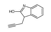 3-prop-2-ynyl-1,3-dihydroindol-2-one结构式