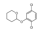 2-(2,5-dichlorophenoxy)oxane结构式