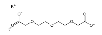 dipotassium 2,2'-[oxybis(2,1-ethanediyloxy)]bisacetate结构式