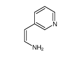 (Z)-2-pyridin-3-ylethenamine Structure