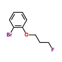 1-Bromo-2-(3-fluoropropoxy)benzene Structure