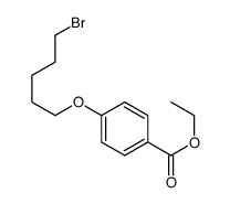 ethyl 4-(5-bromopentoxy)benzoate结构式