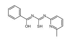 N-((6-Methylpyridin-2-yl)carbamothioyl)benzamide Structure