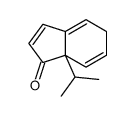 7a-Isopropyl-5,7a-dihydro-1H-inden-1-one Structure