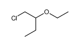 ethyl-(1-chloromethyl-propyl)-ether Structure