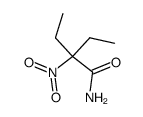 2-ethyl-2-nitro-butyric acid amide结构式