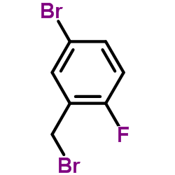 2-氟-5-溴溴苄结构式