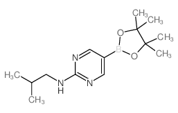 N-异丁基-5-(4,4,5,5-四甲基-1,3,2-二噁硼烷-2-基)嘧啶-2-胺图片