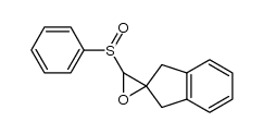 2'-phenylsulfinylspiro[indan-2,1'-oxirane]结构式