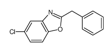 2-benzyl-5-chloro-1,3-benzoxazole结构式