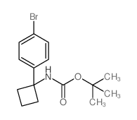 1-(4-溴苯基)环丁基氨基甲酸叔丁酯图片