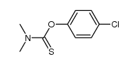 4-chlorophenyl-O-(N,N-dimethylthiocarbamate) Structure