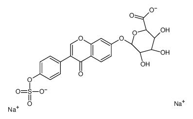 Daidzein 7-β-D-Glucuronide 4’-Sulfate Disodium Salt picture