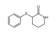 3-(phenylthio)piperidin-2-one结构式