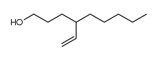 4-vinylnonan-1-ol结构式