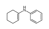 N-(cyclohexen-1-yl)aniline结构式