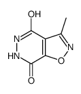 Isoxazolo[4,5-d]pyridazine-4,7-dione, 5,6-dihydro-3-methyl- (9CI) structure