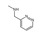 N-methyl-1-(pyridazin-3-yl)methanamine结构式