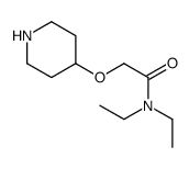 N,N-DIETHYL-2-(4-PIPERIDINYLOXY)-ACETAMIDE picture