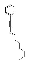 dec-3-en-1-ynylbenzene Structure
