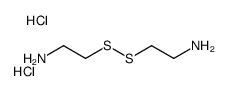 2,2'-Disulfanediyldiethanamine dihydrochloride结构式