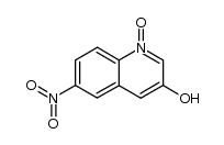 6-nitro-1-oxy-quinolin-3-ol Structure